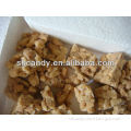 crisp square sweet peanut candy die forming machine